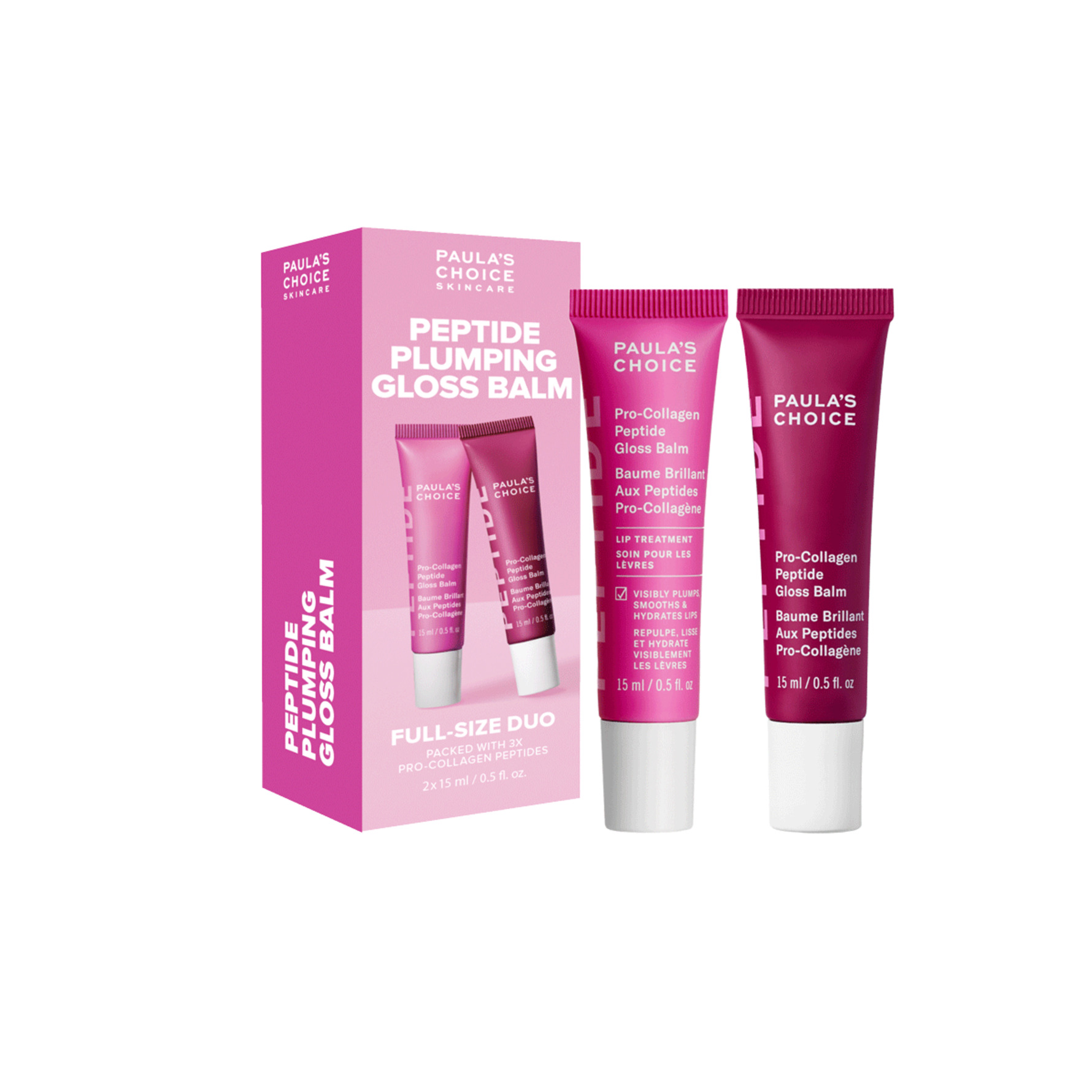 Paula's Choice Paula's Choice The Peptide Plumping Gloss Balm Duo Paula's Choice The Peptide Plumping Gloss Balm Duo Paula's Choice The Peptide Plumping Gloss Balm Duo