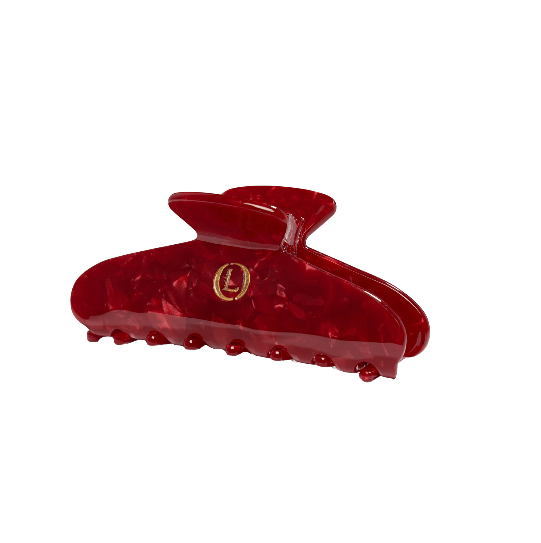 Lenoites Claw Clip Medium Red Desire Red Desire