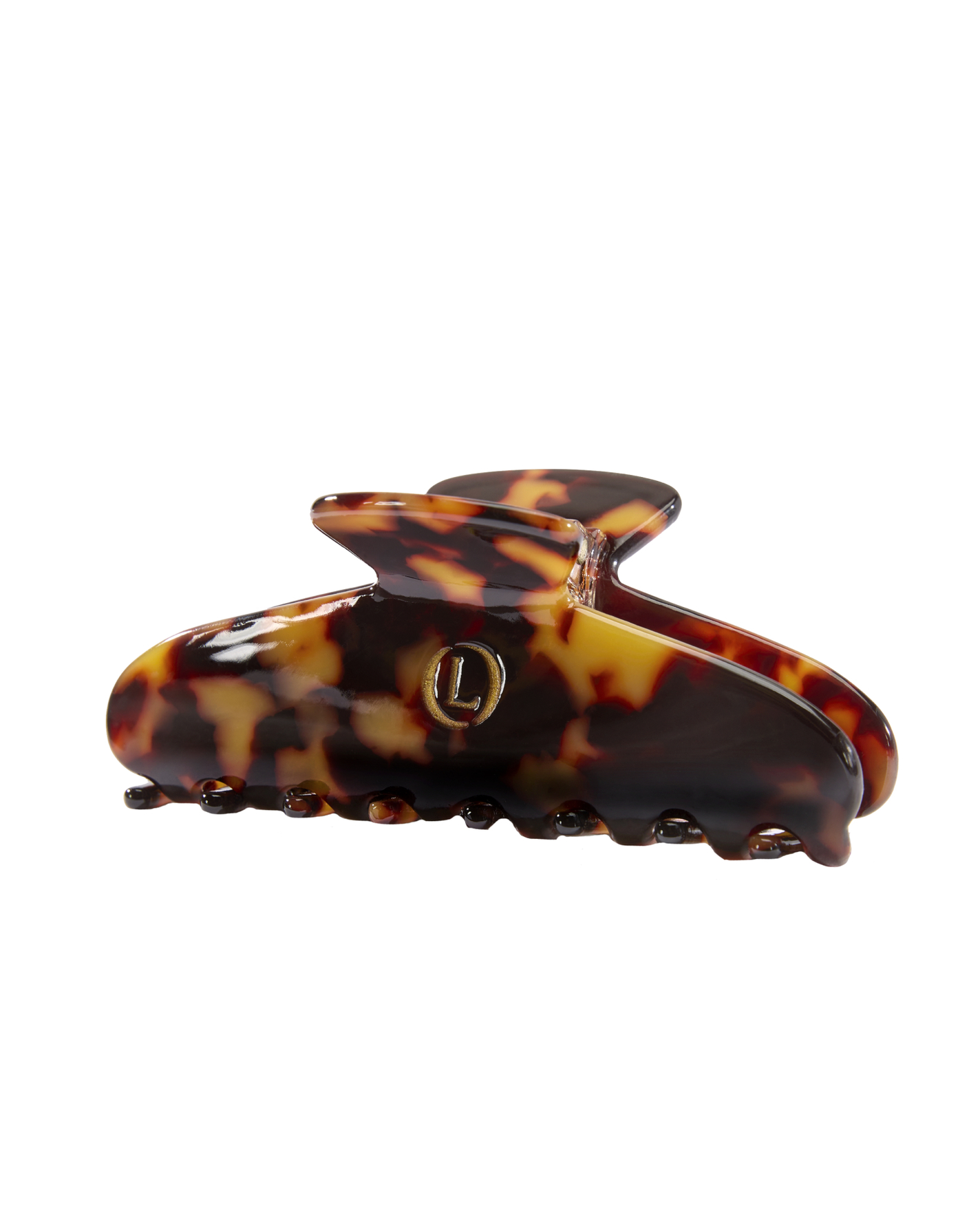 Lenoites Claw Clip Medium Bronze Leopard Bronze Leopard