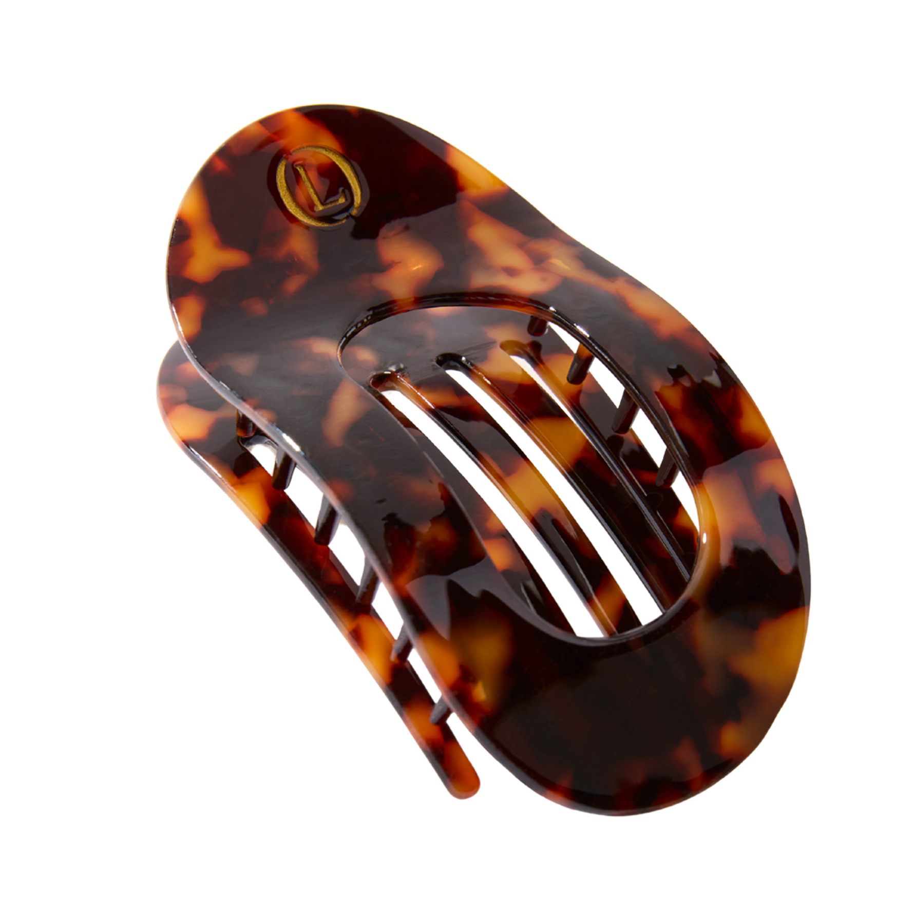 Lenoites Lenoites Flat Hair Clip Bronze Leopard Bronze Leopard