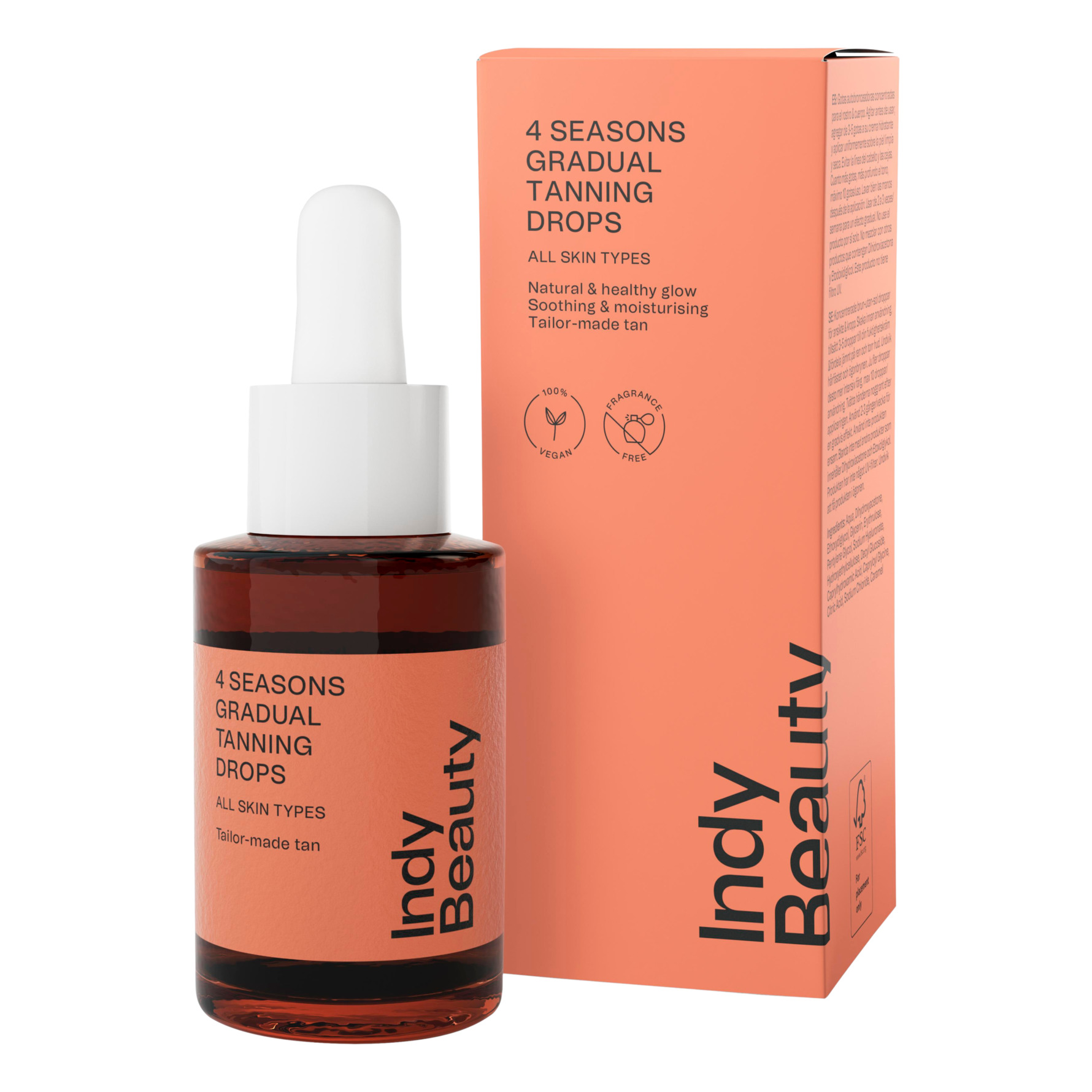 Indy Beauty Indy Beauty 4 Seasons Gradual Tanning Drops 30 ml 30 ml
