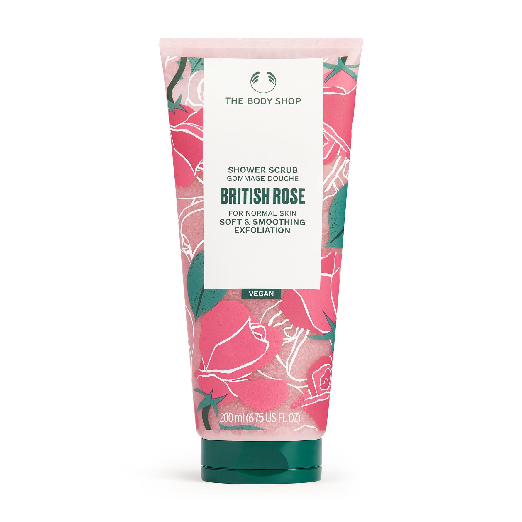 THE BODY SHOP British Rose Shower Scrub 200 ml 200 ml