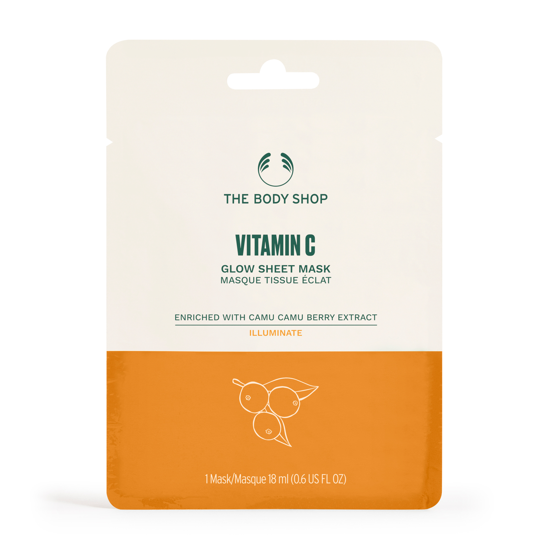 THE BODY SHOP Vitamin C Glow Sheet Mask 18 ml 18 ml