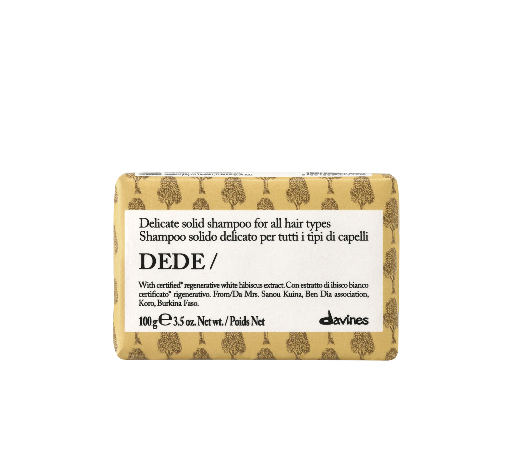 Davines Essential Dede Shampoo Bar 100 g 100 g