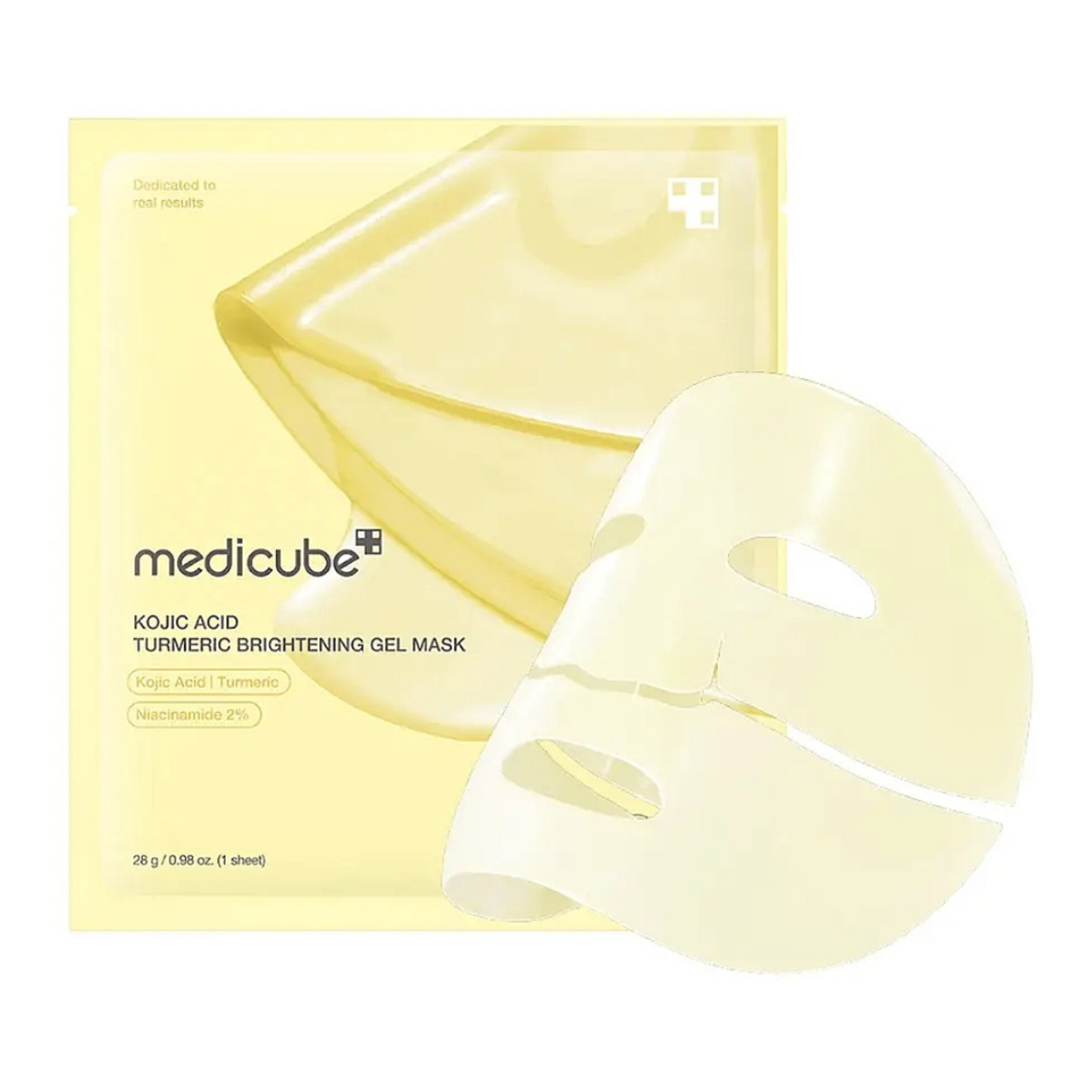 Medicube Kojic Acid Turmeric Brightening Gel Mask 1 stk 1 stk