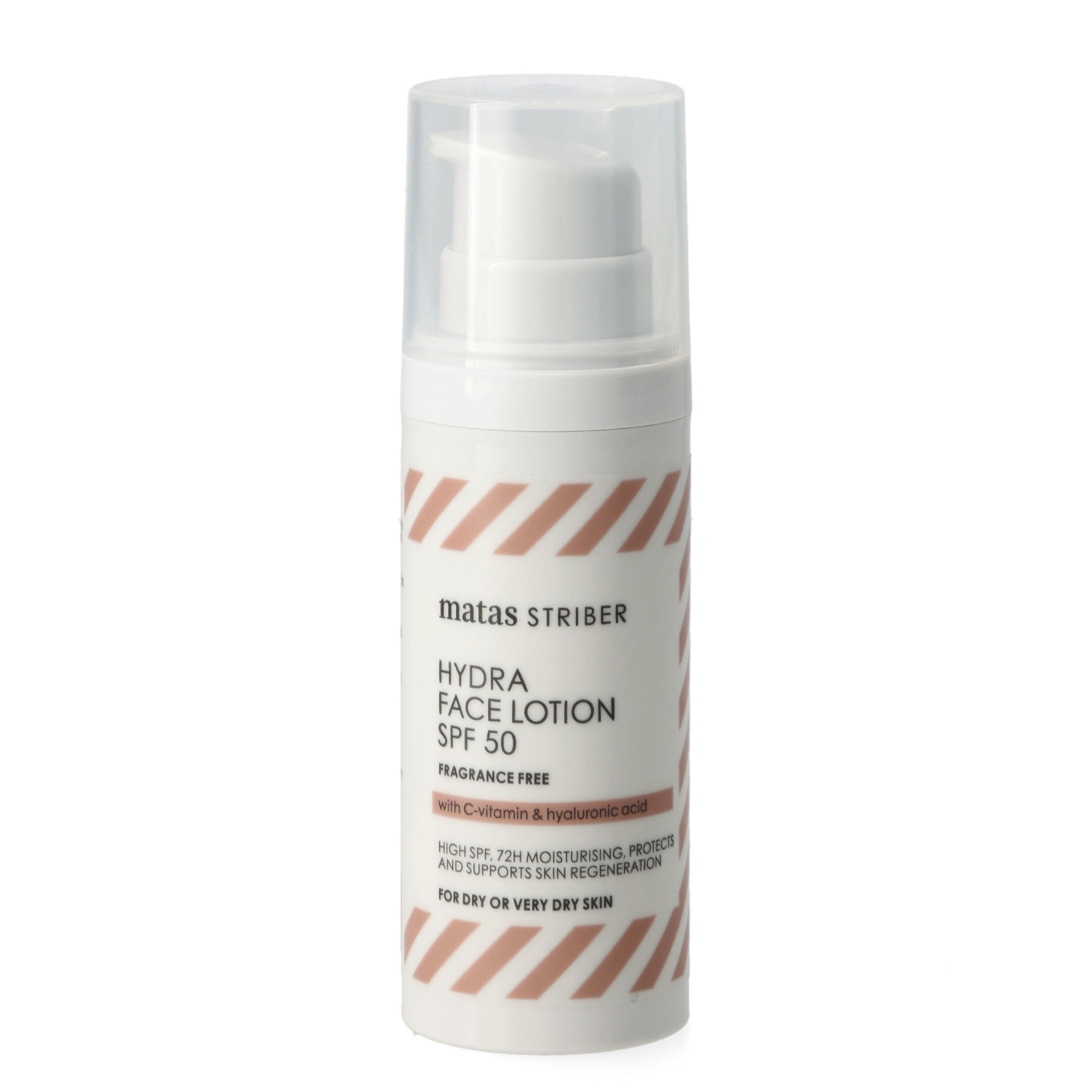 Matas Striber Matas Striber Hydra Face Lotion SPF 50 No Perfume