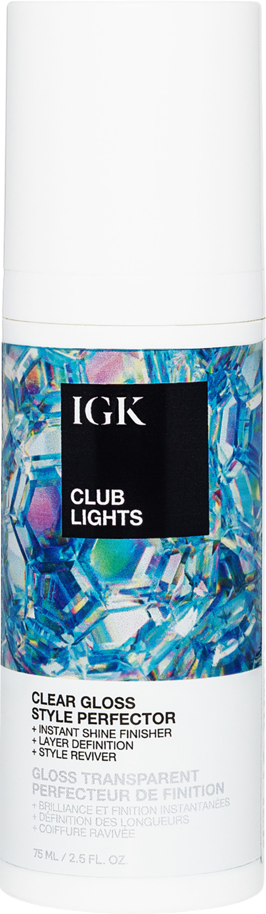 IGK IGK Club Lights Clear Gloss Style Perfector 75 ml 75 ml