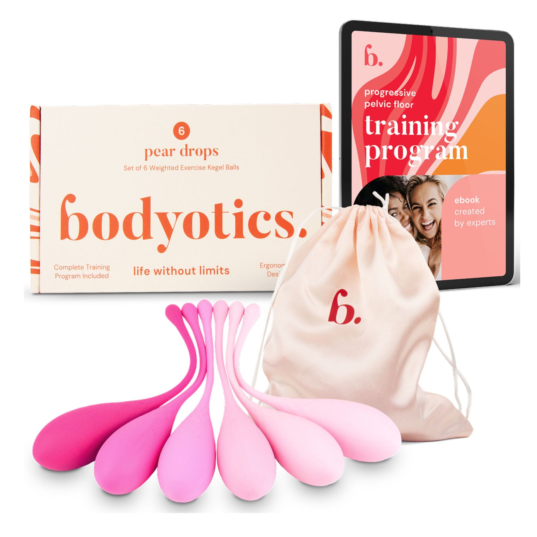 Bodyotics Bodyotics Kegel Weights Multicolors 6 pcs Multicolors 6 pcs