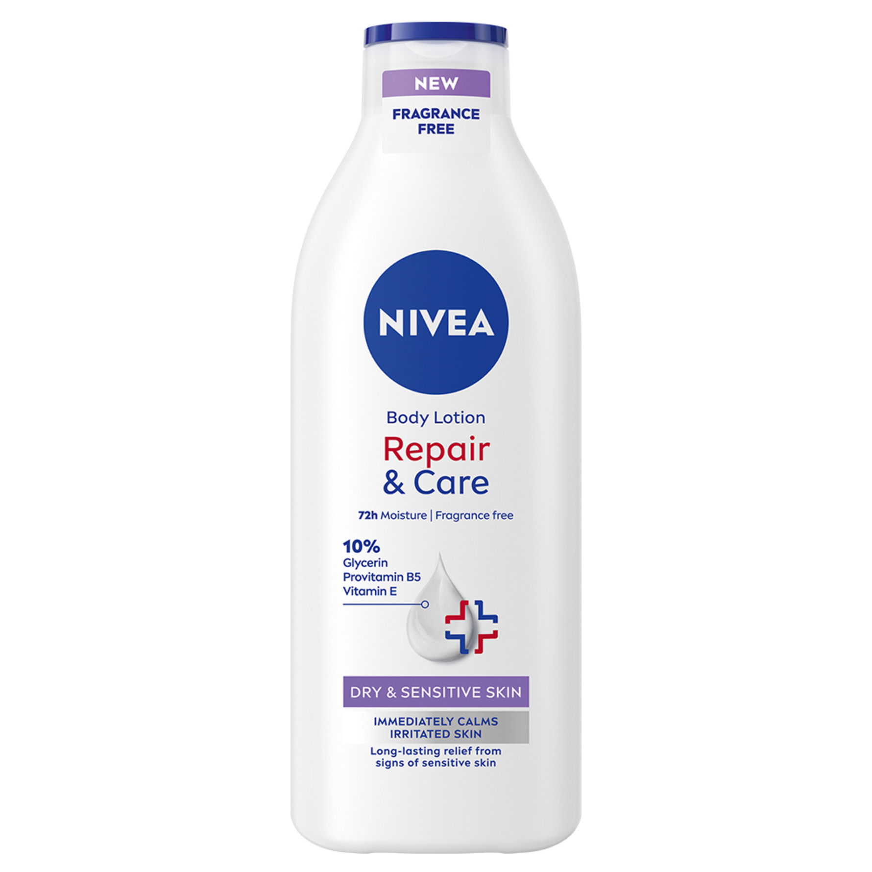NIVEA Nivea Body Lotion Repair & Care Fragrance Free 400 ml 400 ml