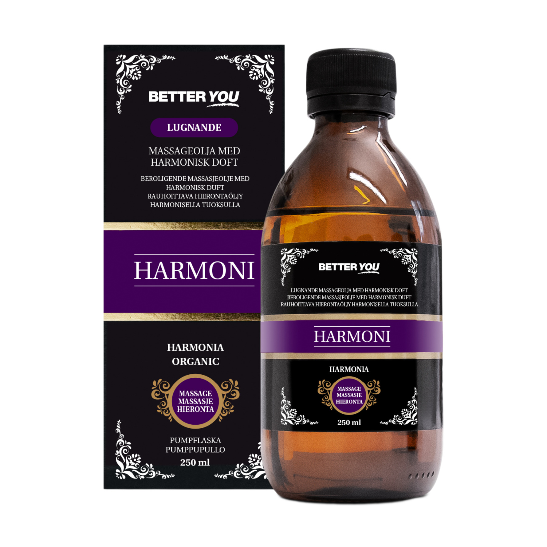 Better You Better You Harmoni EKO Massageolja Body Oil 250 ml 250 ml