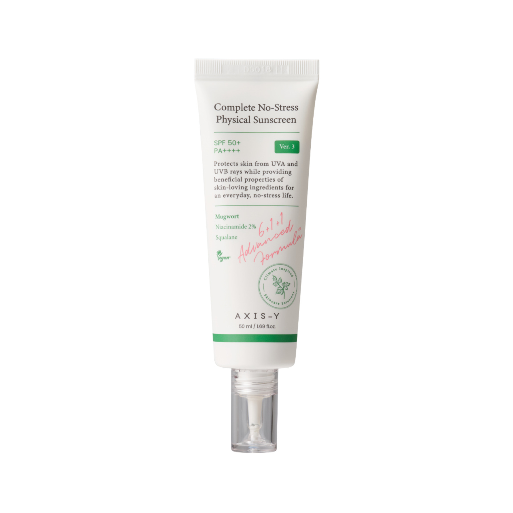 AXIS-Y AXIS-Y Complete No-Stress Physical Sunscreen V. 3 50 ml 50 ml