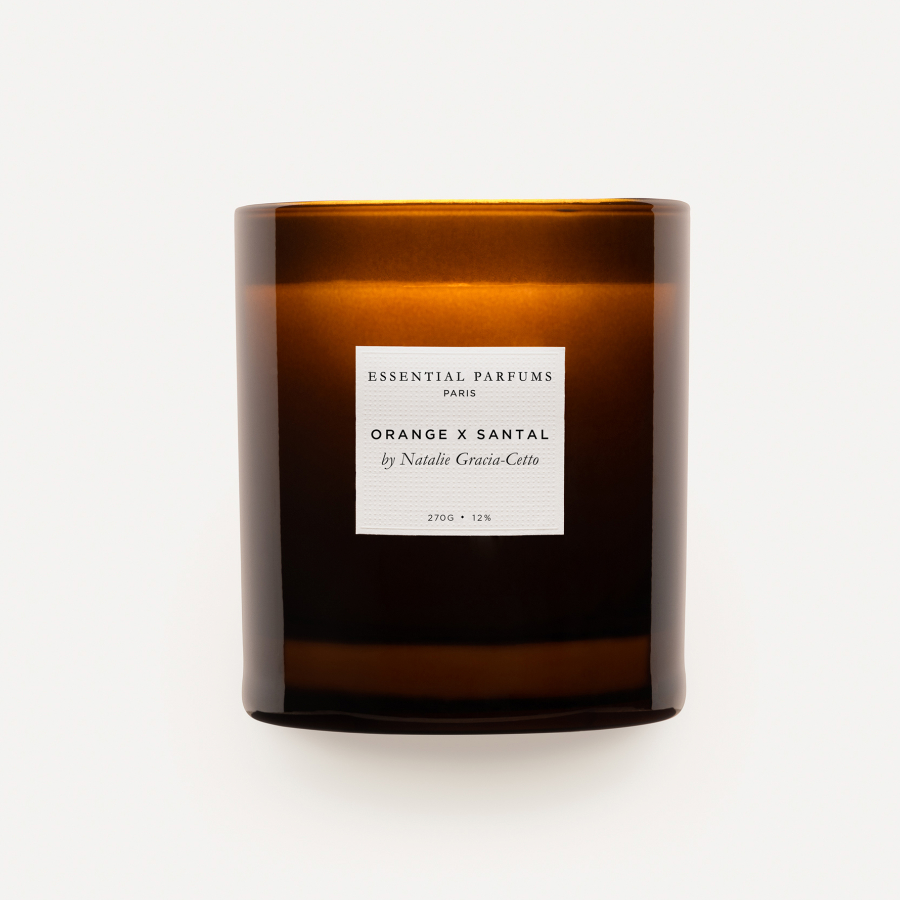 Essential Parfums Essential Parfums Orange X Santal By Nathalie Gracia - Cetto Candle 270g Orange X Santal By Nathalie Gracia - Cetto Candle 270g Orange X Santal By Nathalie Gracia - Cetto Candle 270g
