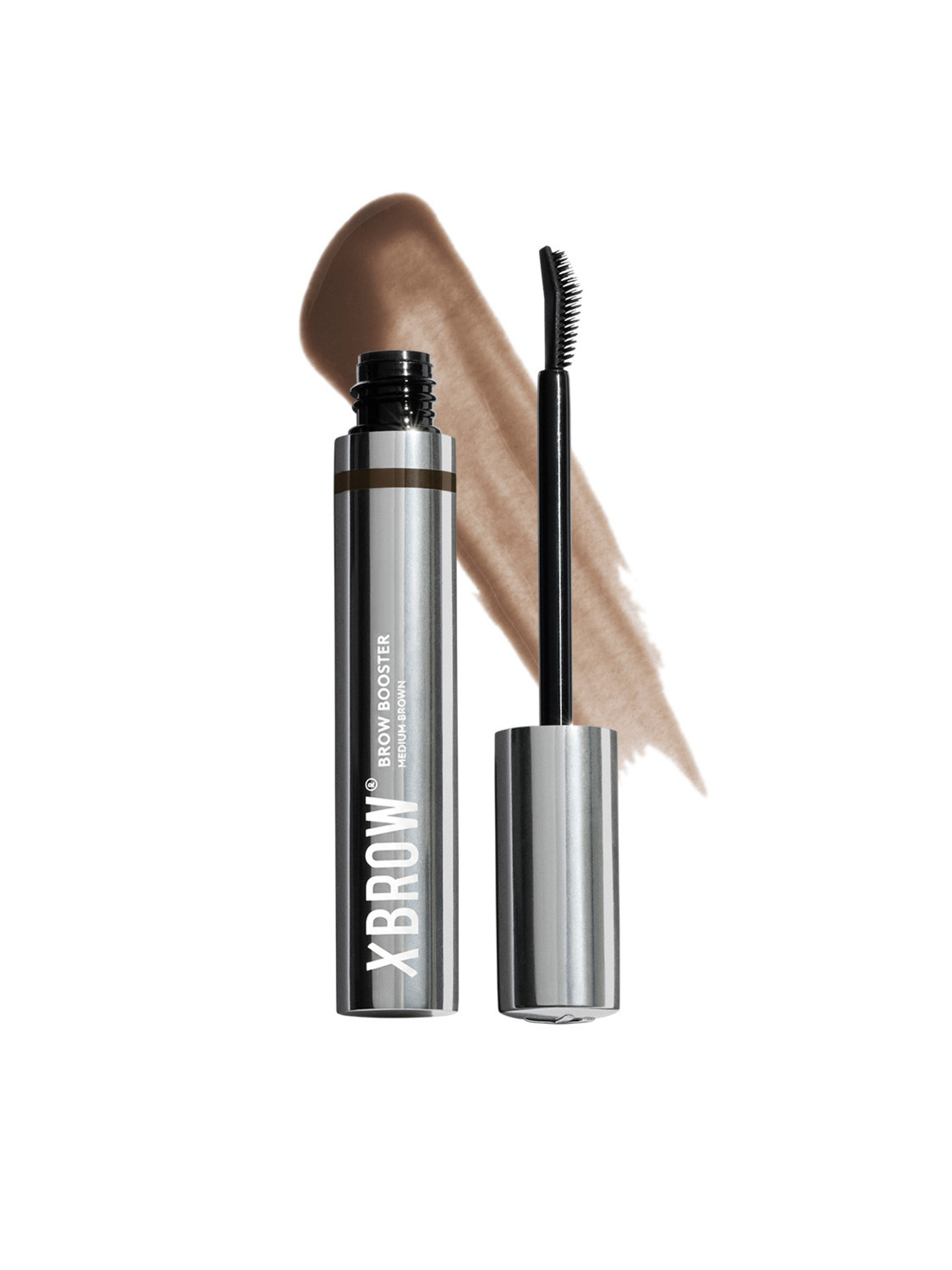 Xlash Xlash Brow Booster Eyebrow Gel Medium Brown Medium Brown