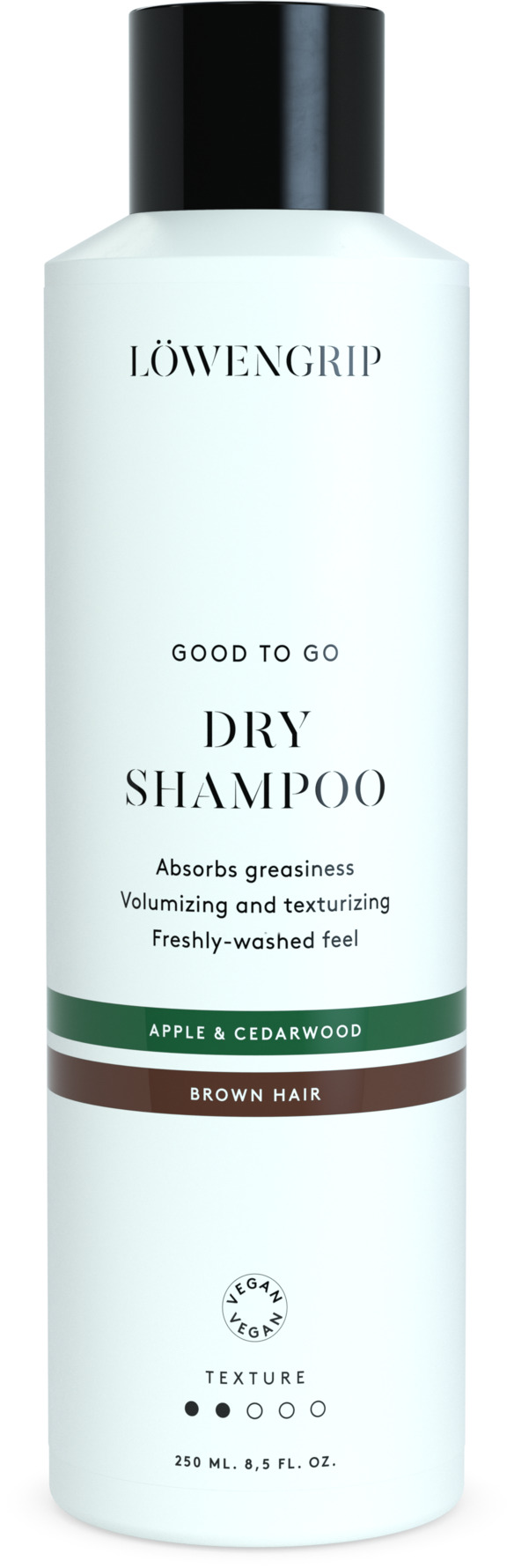 Löwengrip Löwengrip Good To Go Dry Shampoo For Brown Hair Apple & Cedarwood LÖWENGRIP Good To Go Dry Shampoo For Brown Hair Apple & Cedarwood LÖWENGRIP Good To Go Dry Shampoo For Brown Hair Apple & Cedarwood