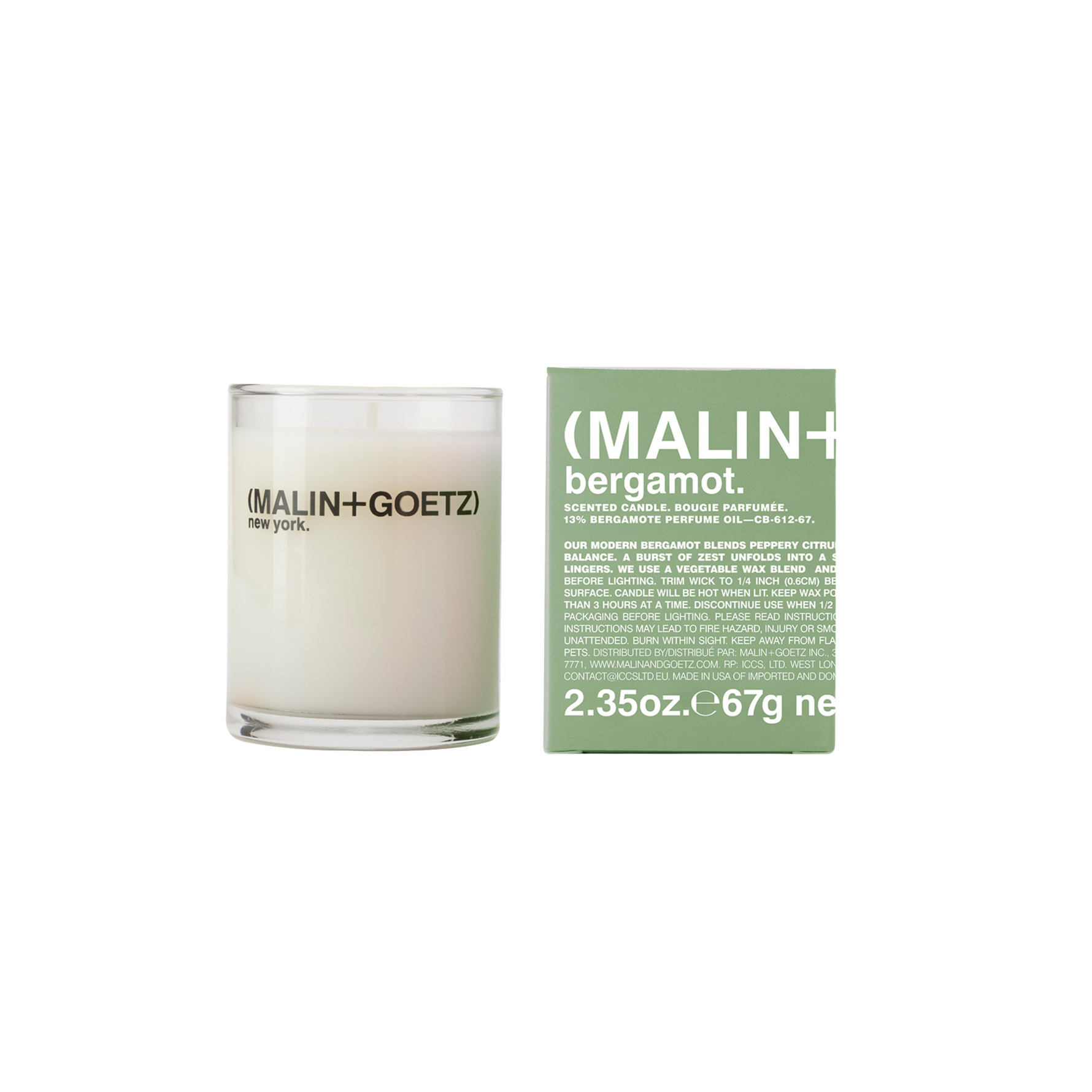 Malin+Goetz Malin+Goetz Bergamot Votive 67 g 67 g