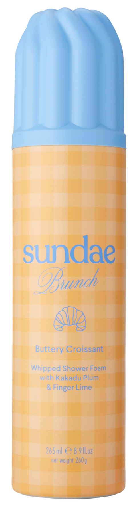 Sundae Body Sundae Body Buttery Croissant Whipped Shower Foam 265 ml 265 ml