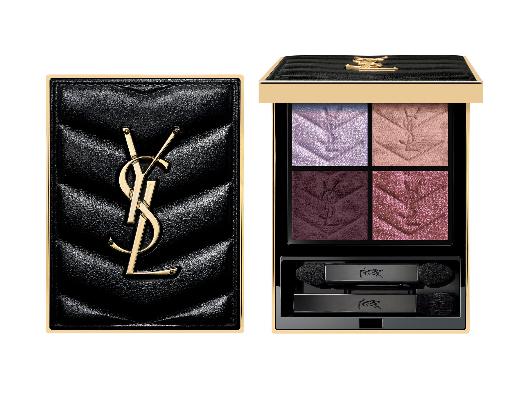 Yves Saint Laurent Yves Saint Laurent Couture Mini Clutch 840 Magnetic Purple 840 Magnetic Purple