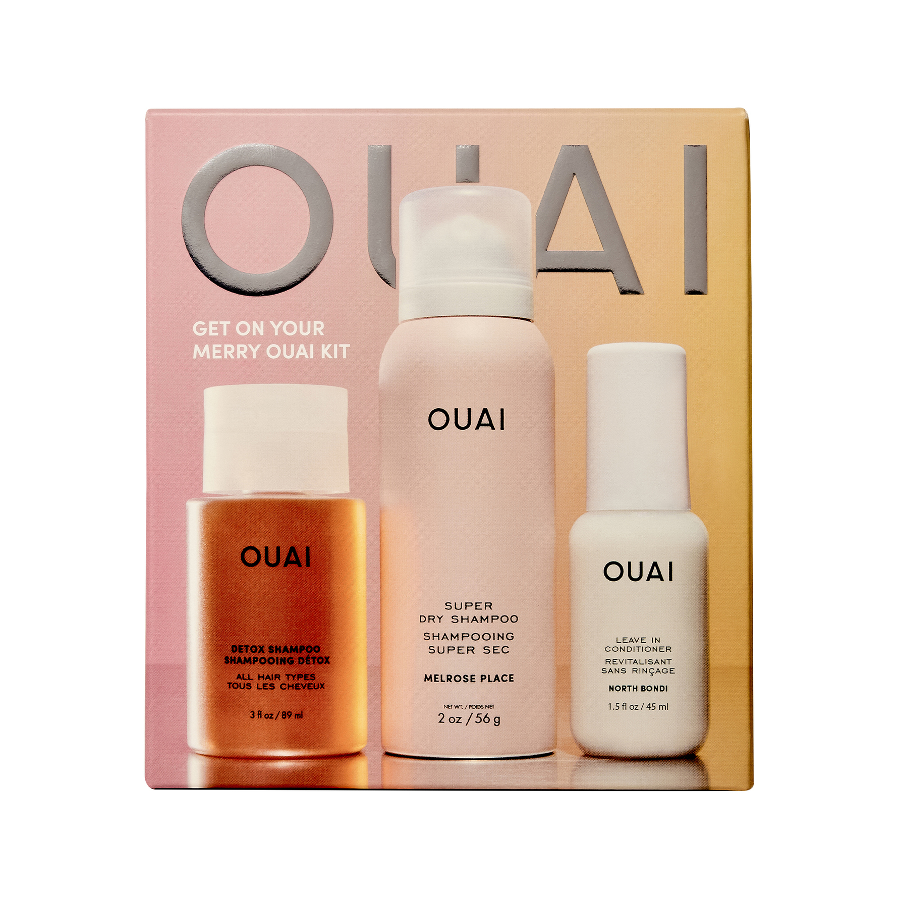 OUAI OUAI Get On Your Merry Gift Set