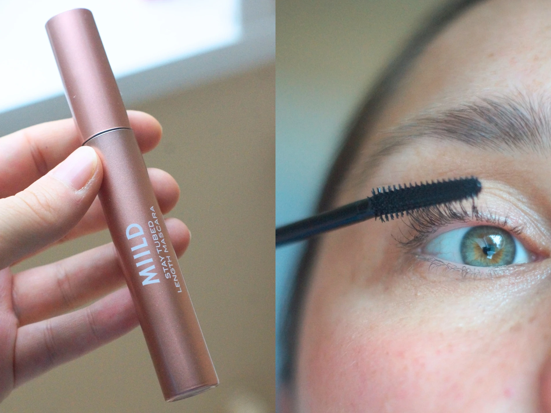 mascara fra miild på vipper