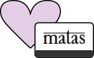 Ikon med lyserødt hjerte og Matas-logo.