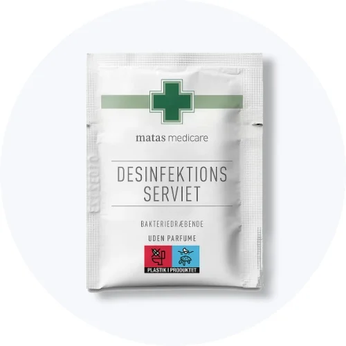 Matas Medicare Desinfektionsservietter - 85%