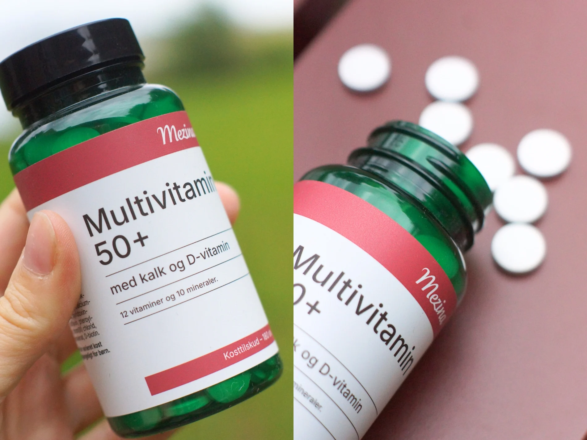 Billede af multivitamintabletter fra Mezina