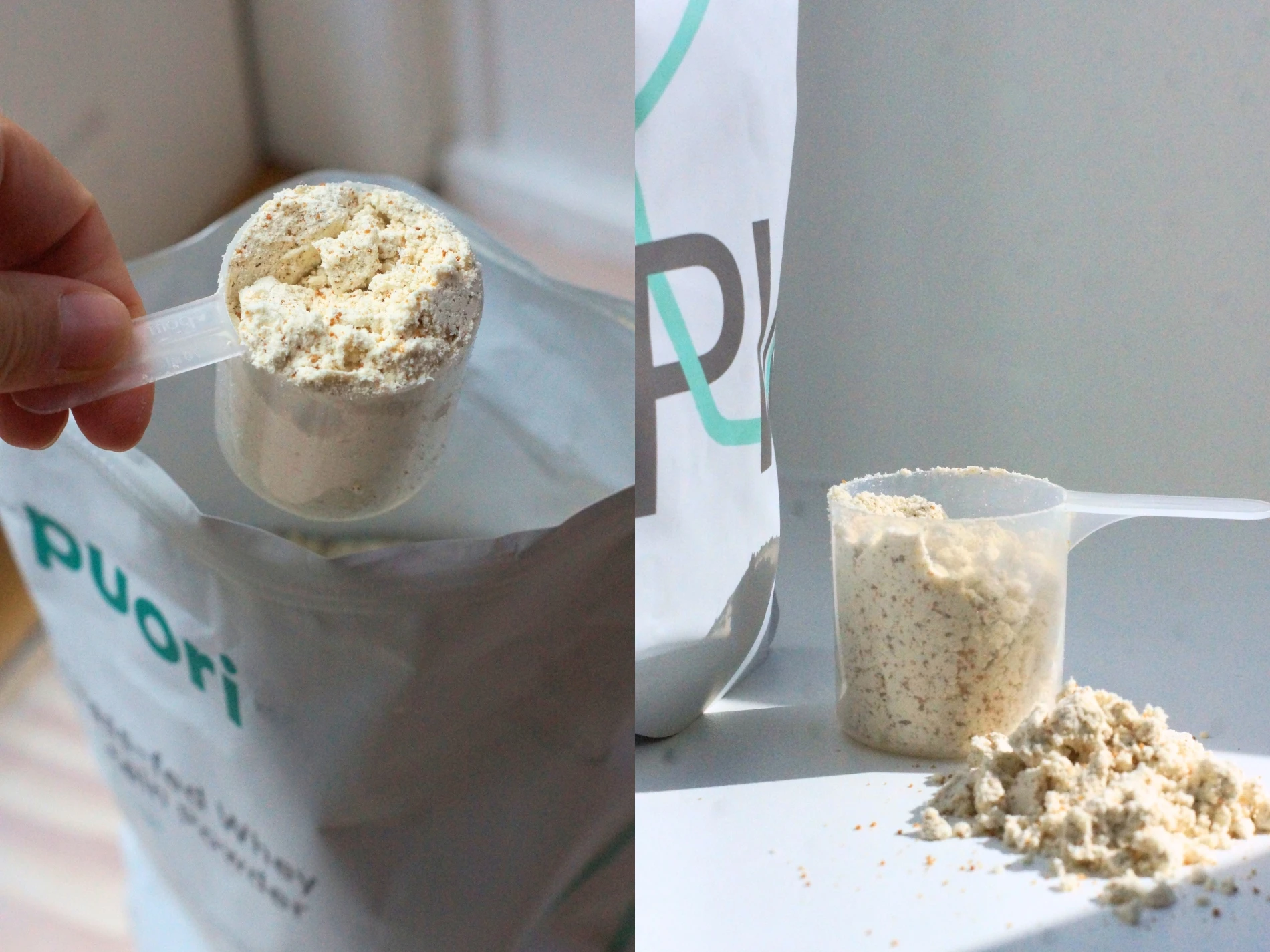PW1 Whey fra Puori indeholder kun fire naturlige ingredienser og ingen kunstige tilsætningsstoffer.