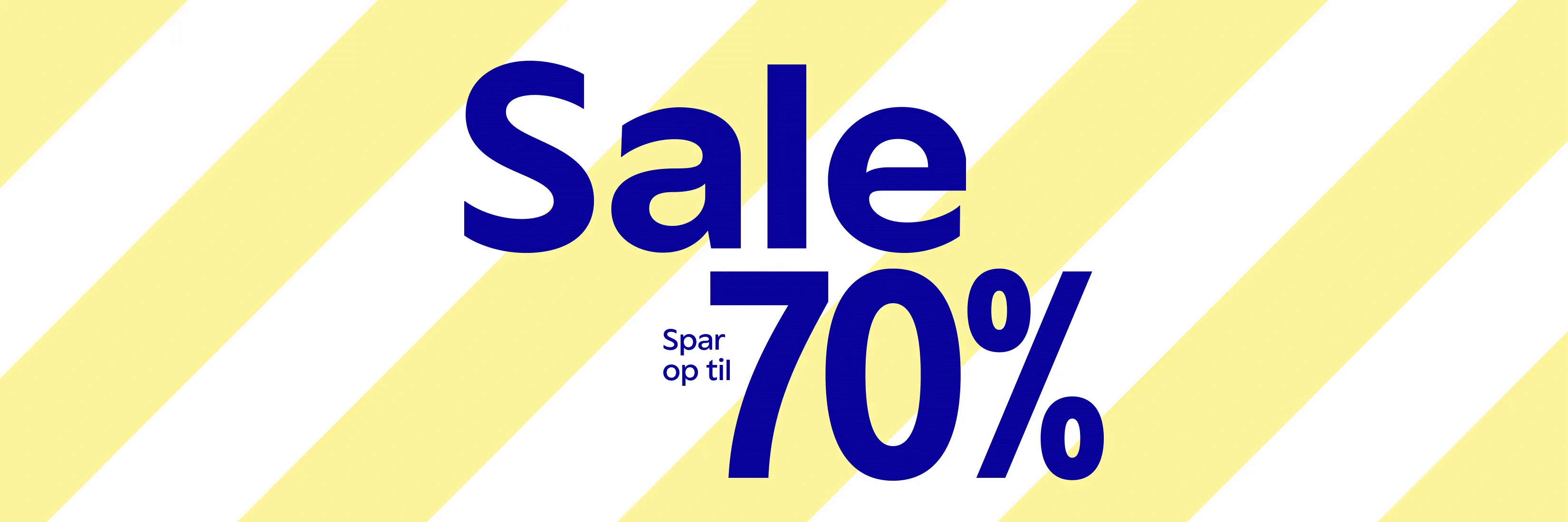 SALE spar op til 70%