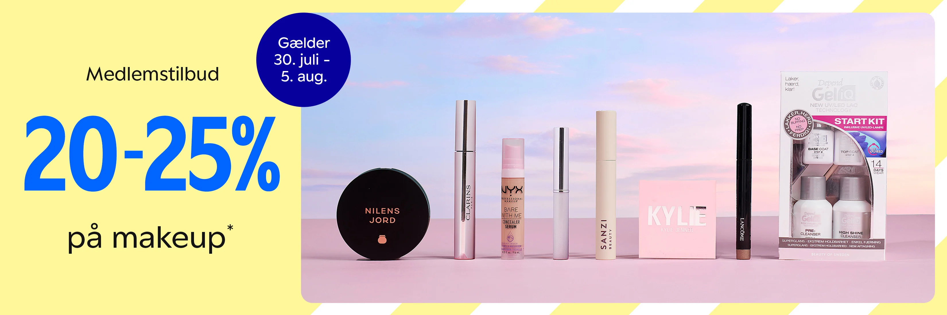 Medlemstilbud. Spar op til 25% på Makeup