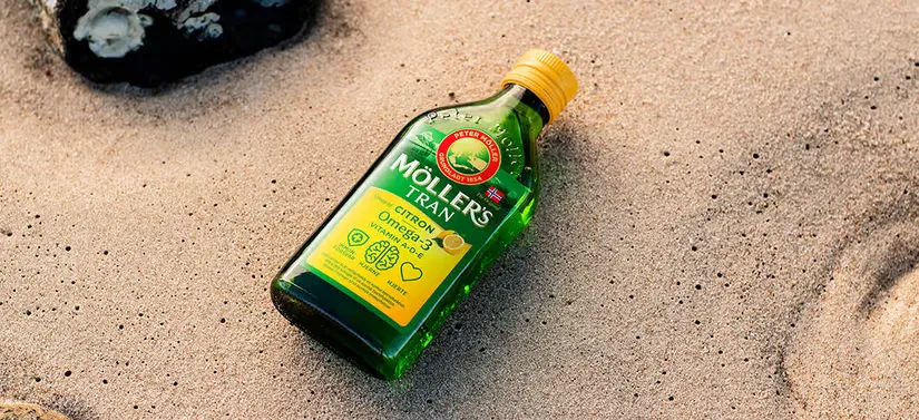 Möller's produkt i sand