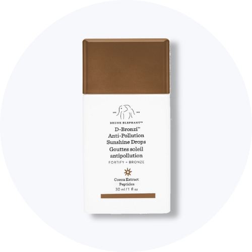 Her ses Bronzing Drops fra Drunk Elephant