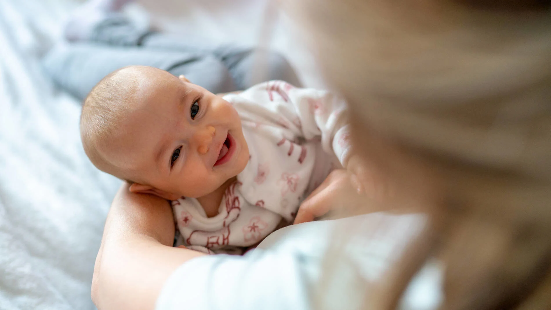 Baby der smiler