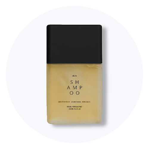 Blid Shampoo flaske, fugtgivende, nærende og reparerende, vegansk/parfumefri, 250 ml.