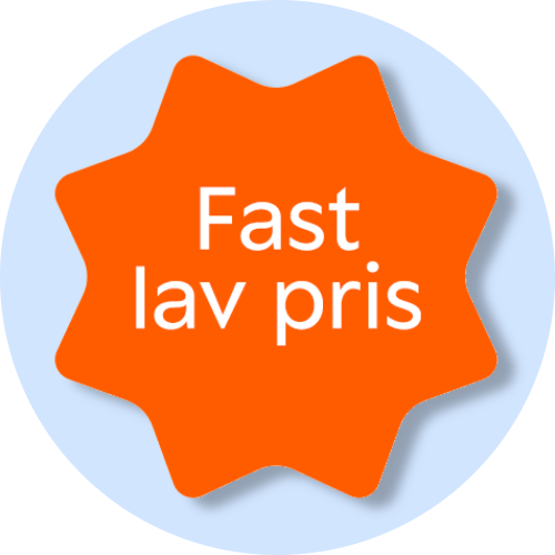 Fast lav pris