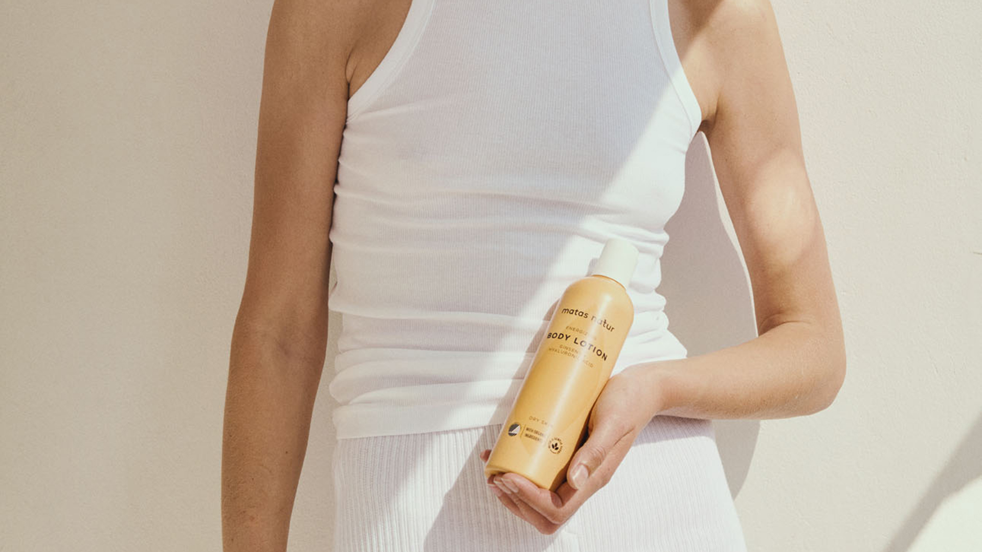 Her ses Matas Natur Body Lotion