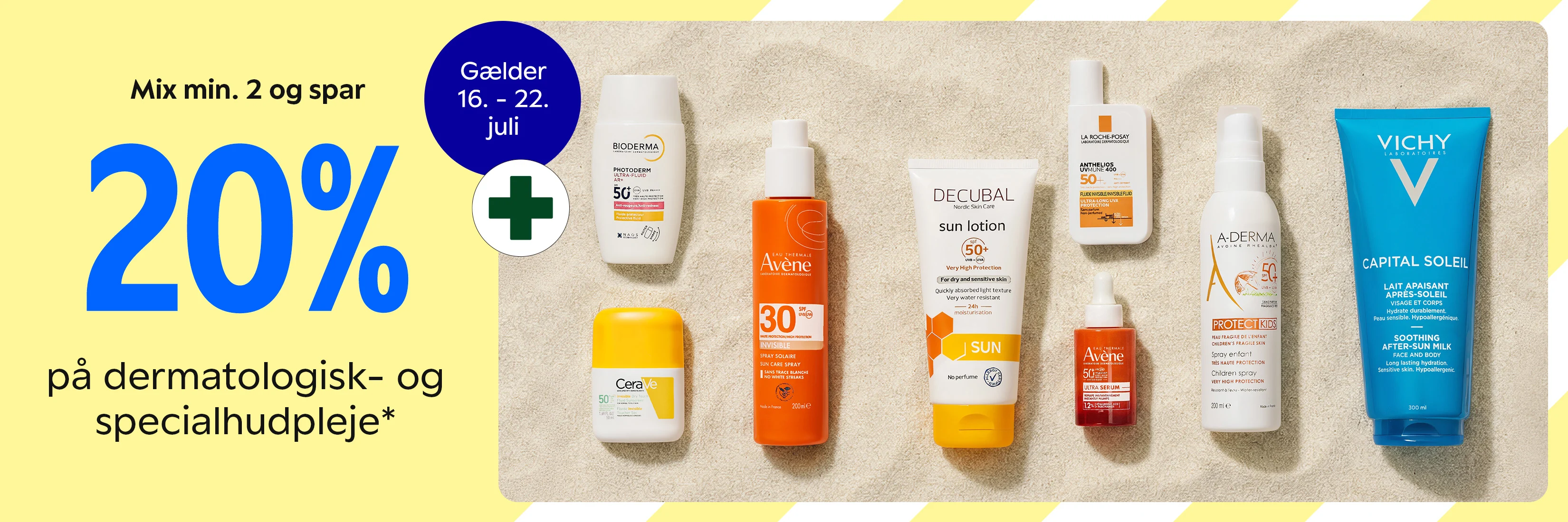 Køb 2 spar 20% Dermatologisk og specialhudpleje