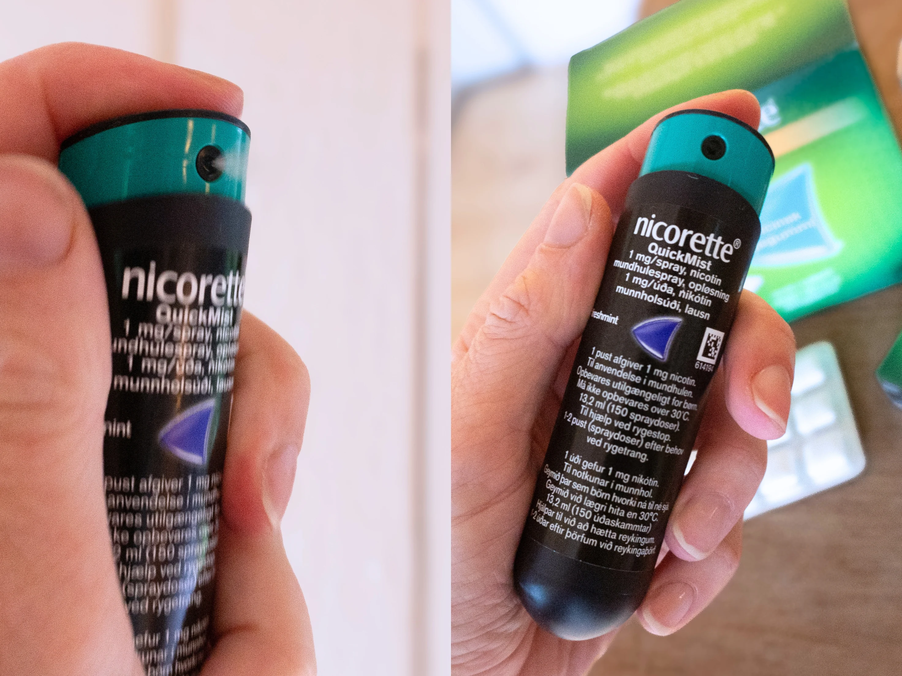 nicorette spray