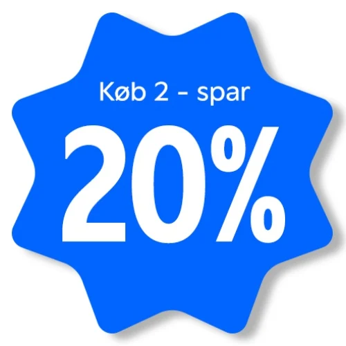 Køb 2 - spar 20%