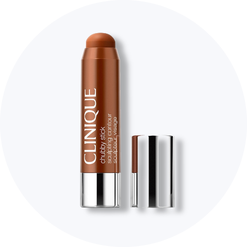Her ses en bronzing stick fra Clinique