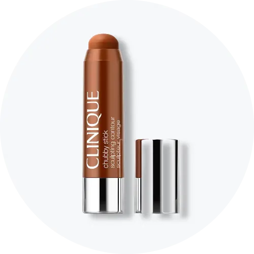 Her ses en bronzing stick fra Clinique