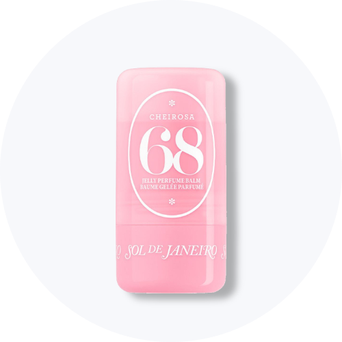 Her ses en lyserød Jelly Balm fra Sol De Janeiro