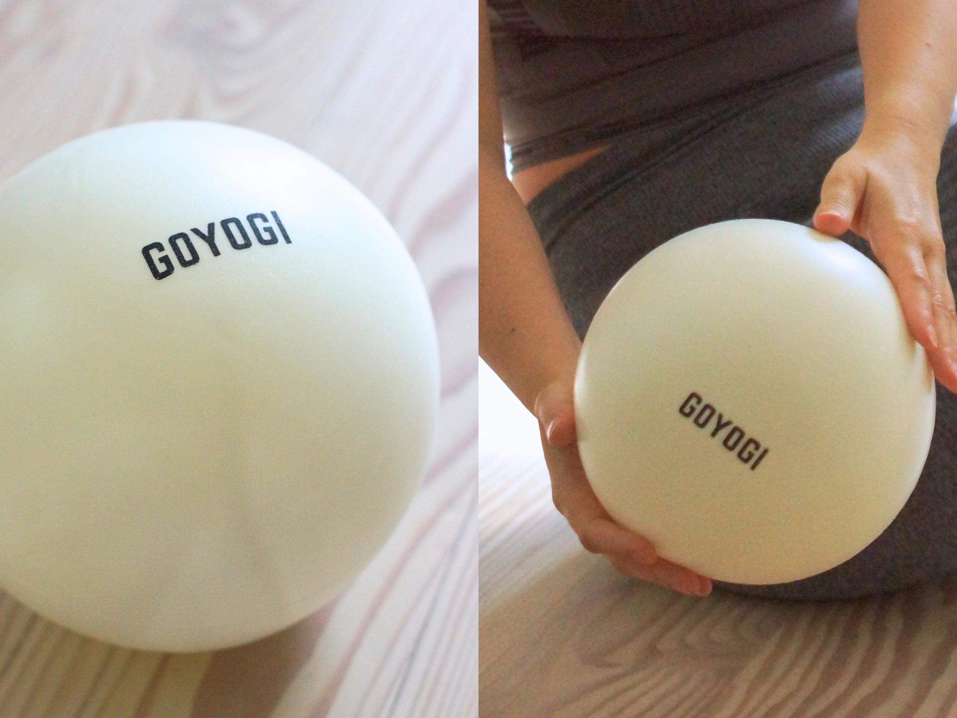 Billeder af pilatesbold fra GOYOGI