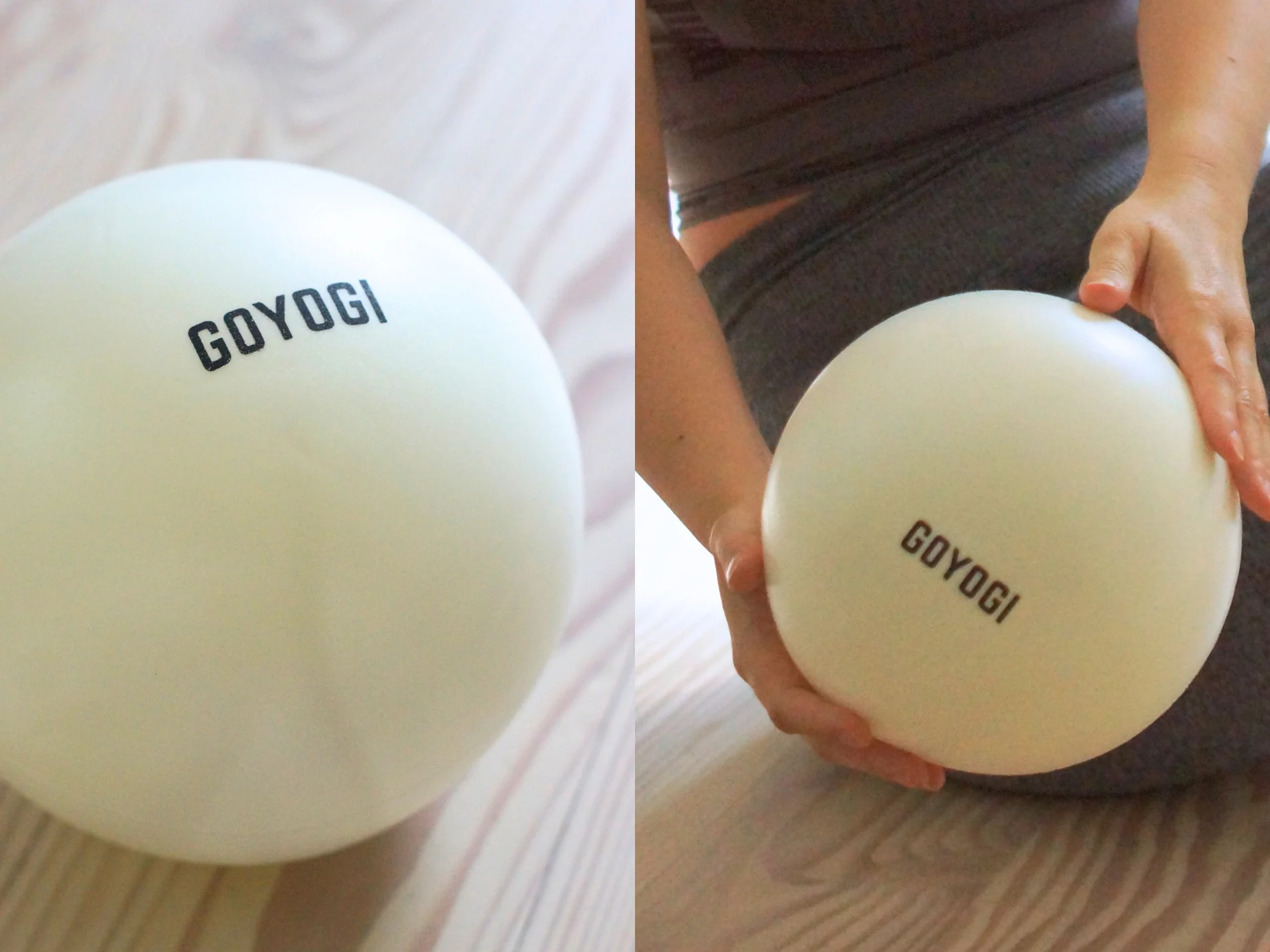 Billeder af pilatesbold fra GOYOGI
