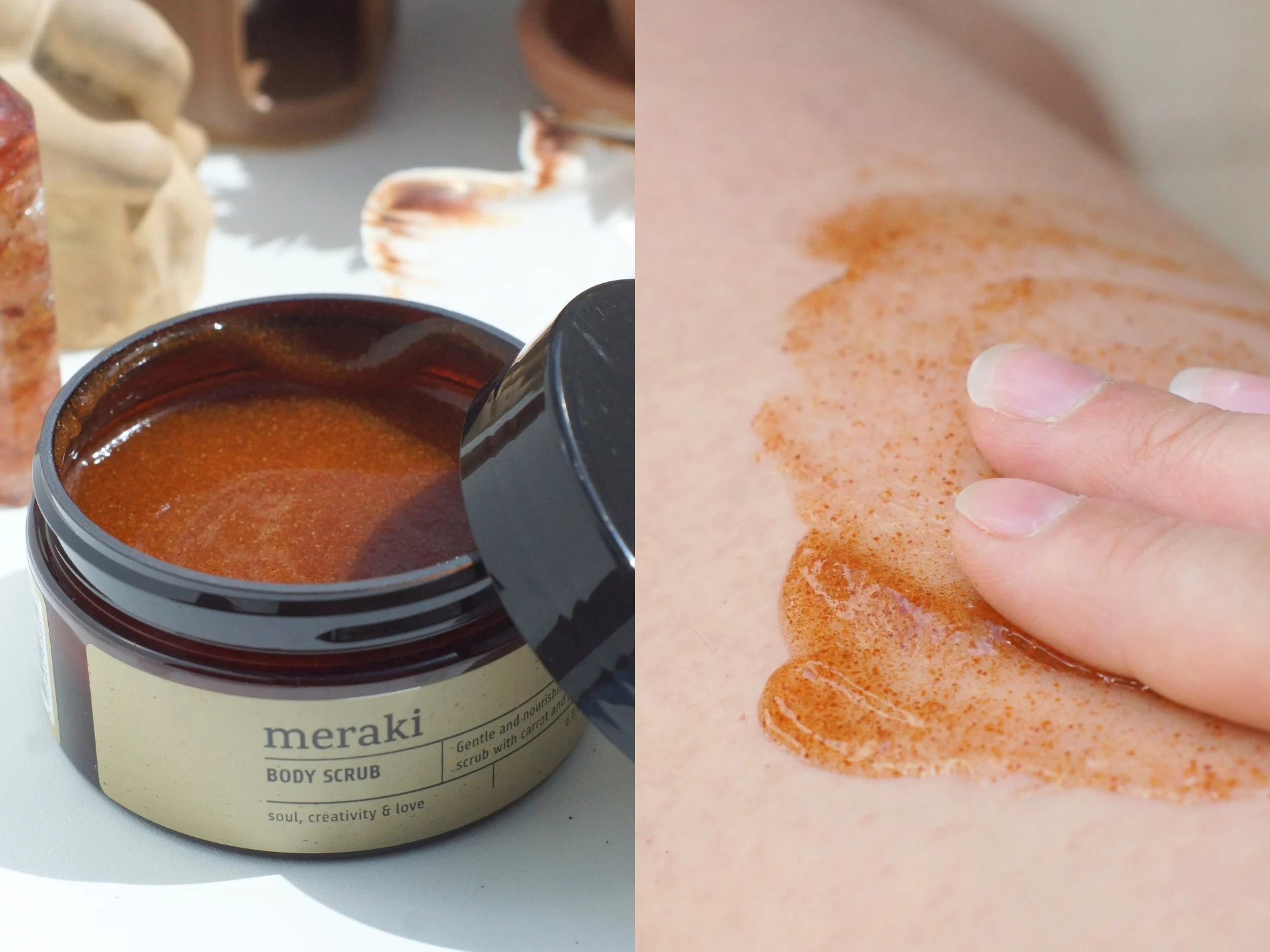 Billede af bodyscrub fra meraki