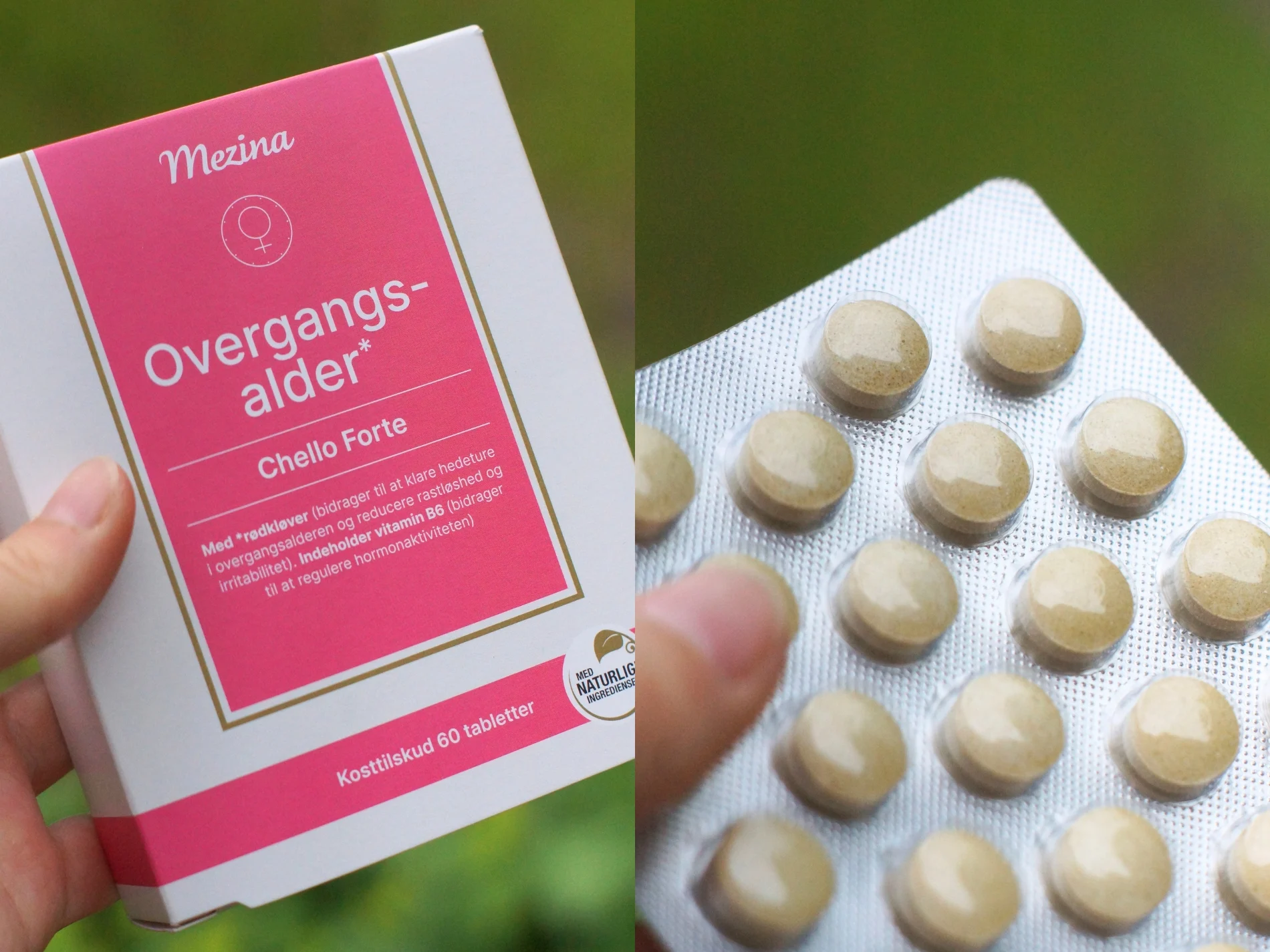 Billede af kosttilskud til overgangsalderen fra Mezina