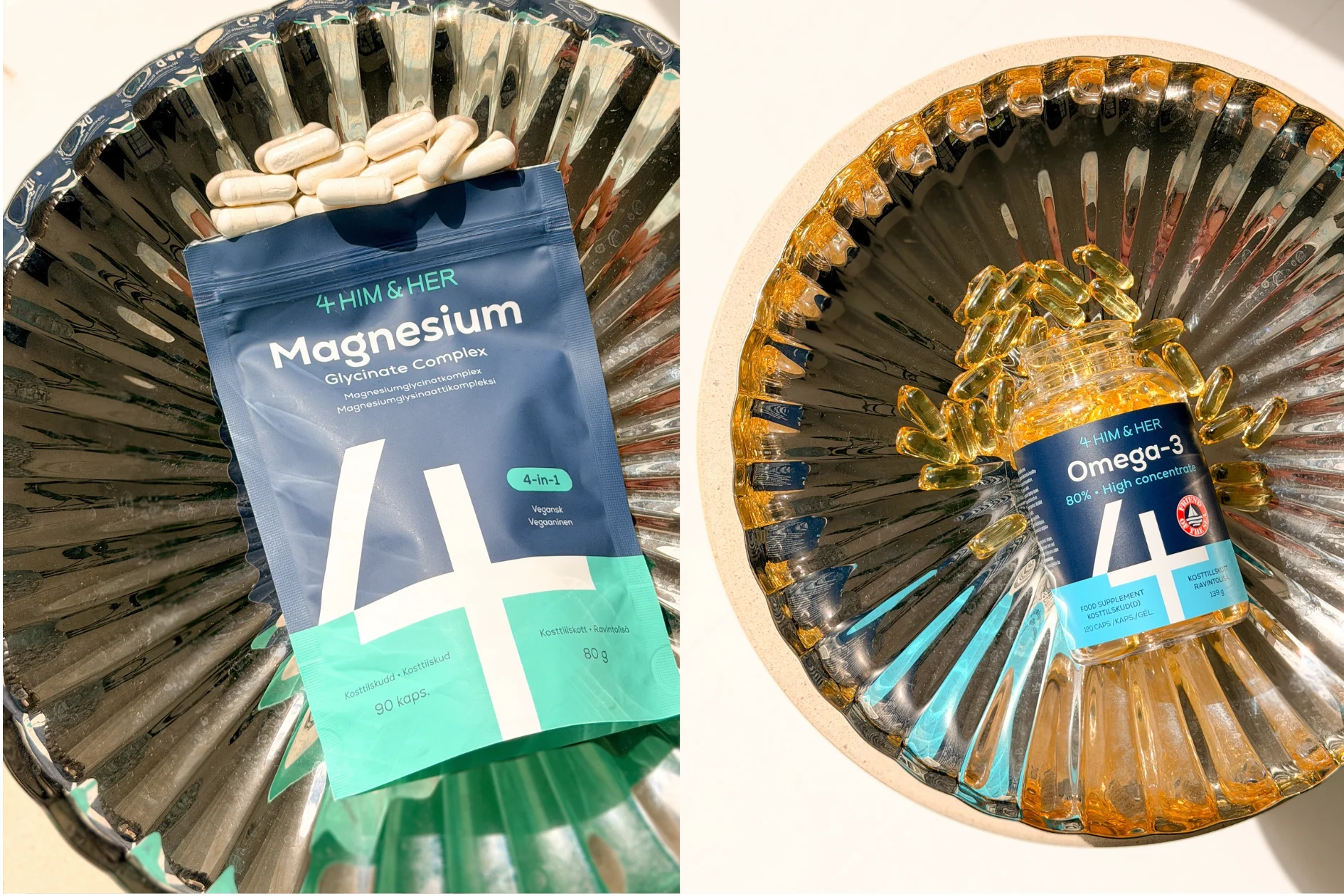 et fad med magnesium og omega 3