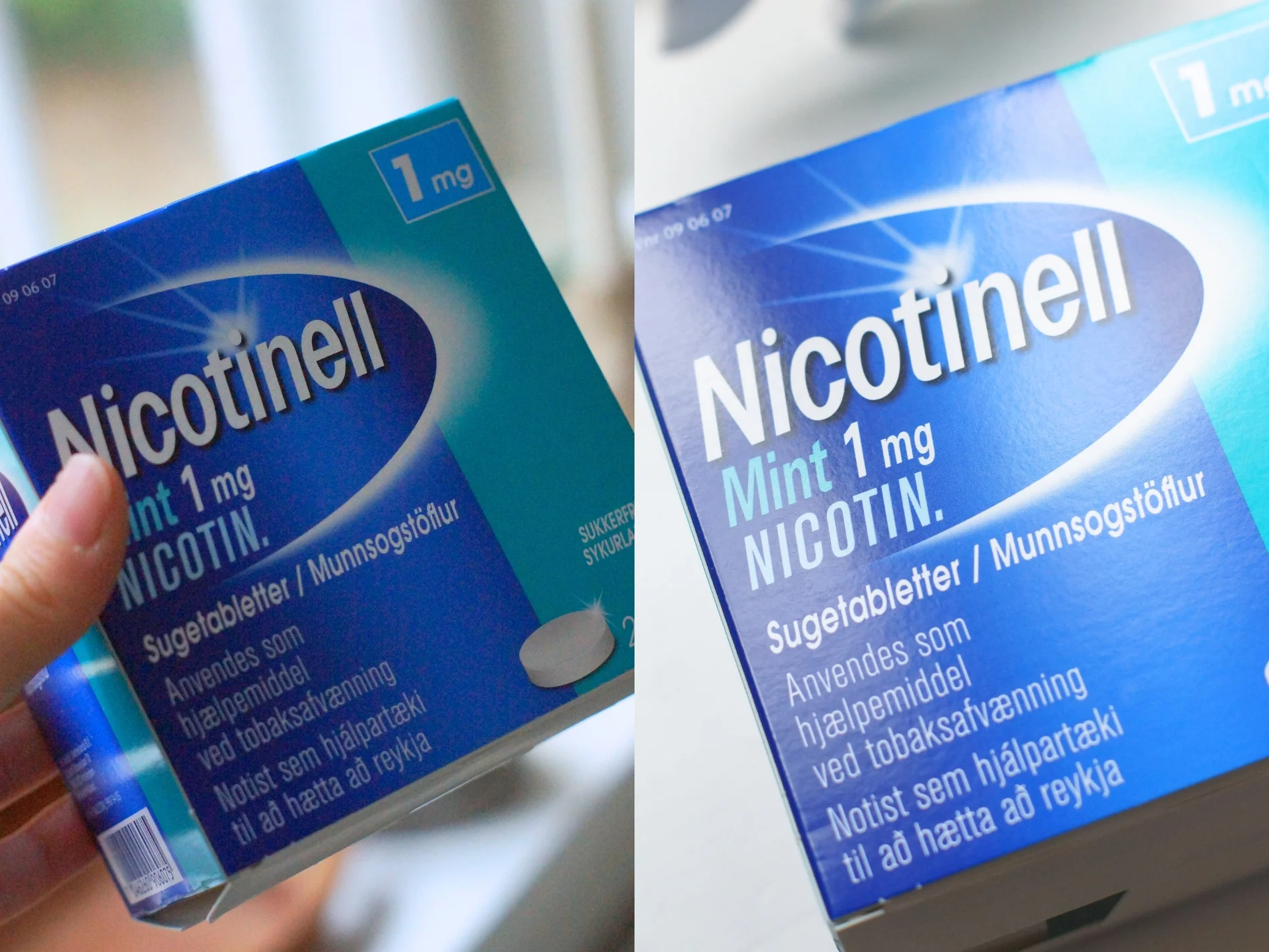 Nikotinsugetabletter fra Nicotinell