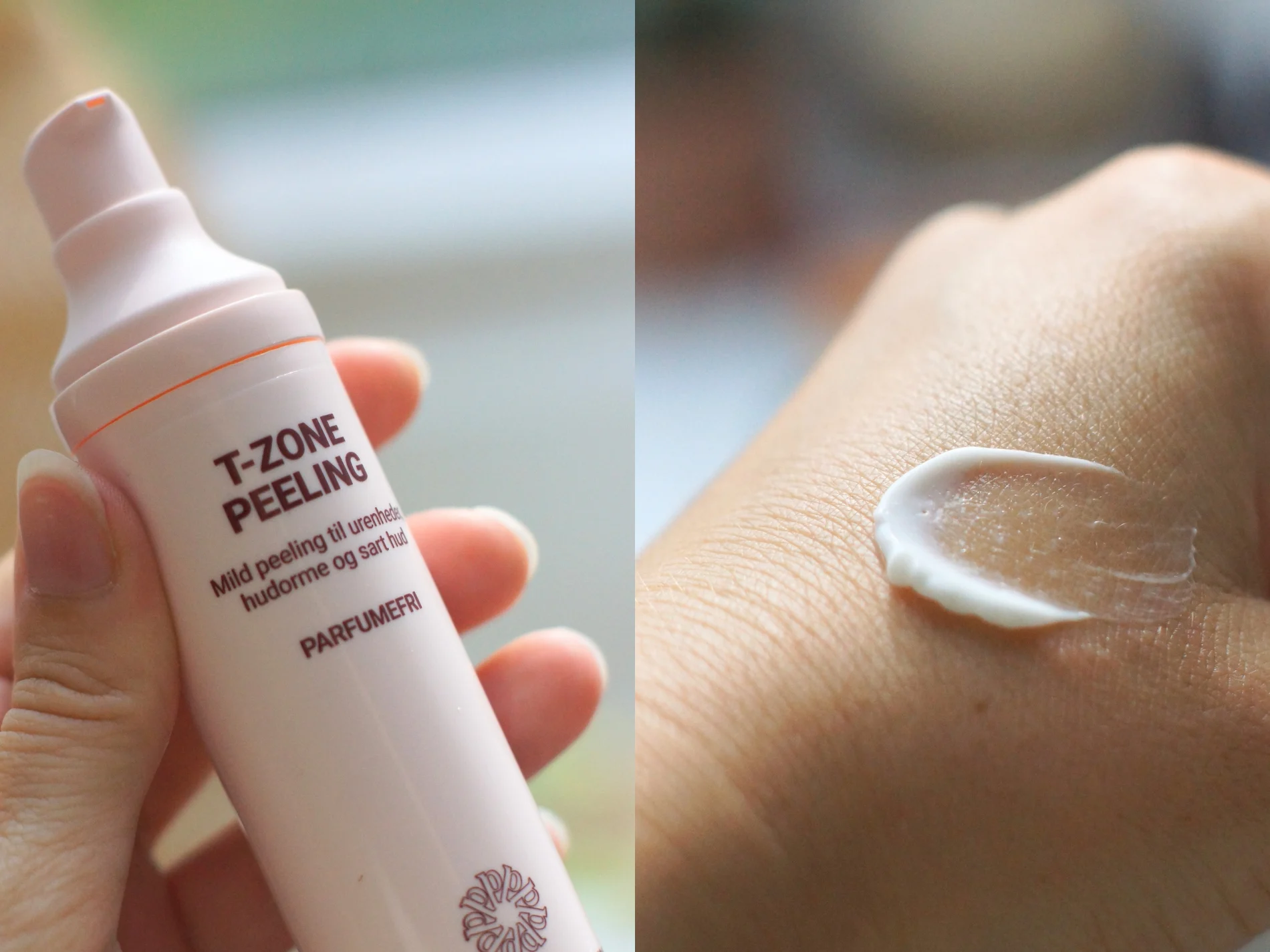 Billede af T-zone peeling fra Pudderdåserne