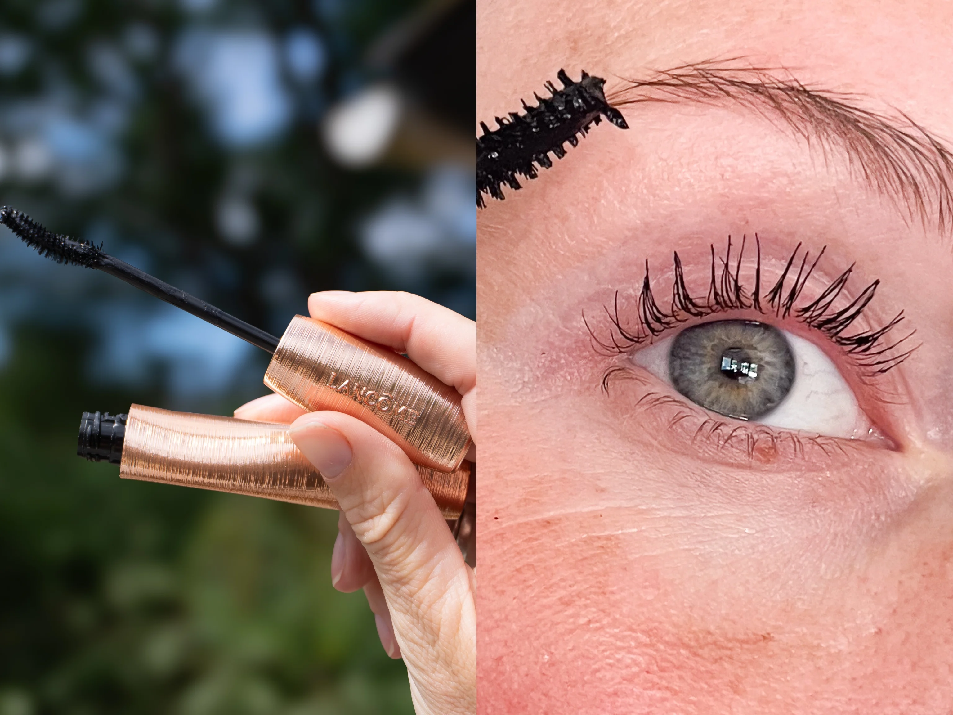lancome curl i hånd og på vipper