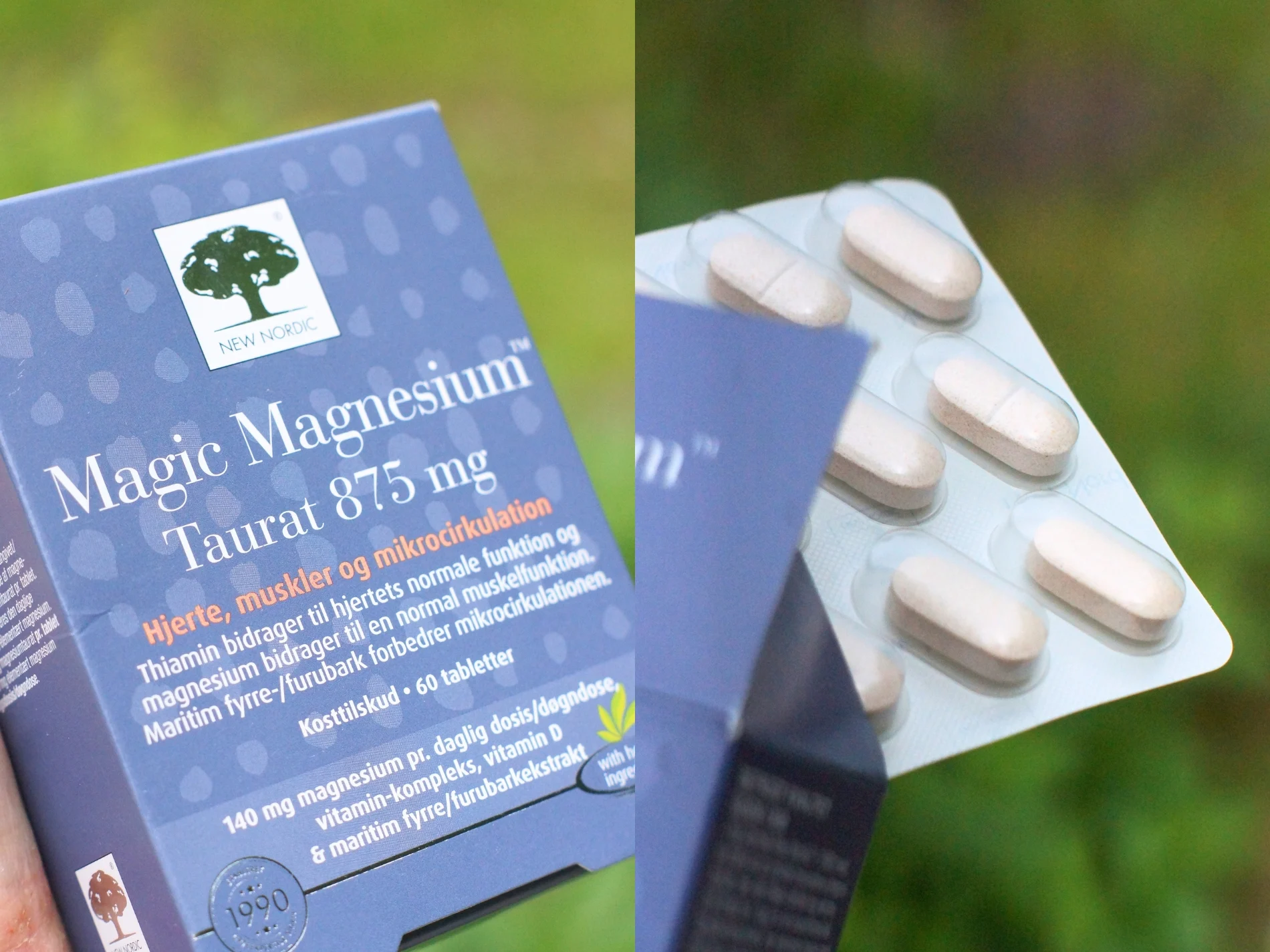 Billede af produkt med magnesium taurat fra new nordic